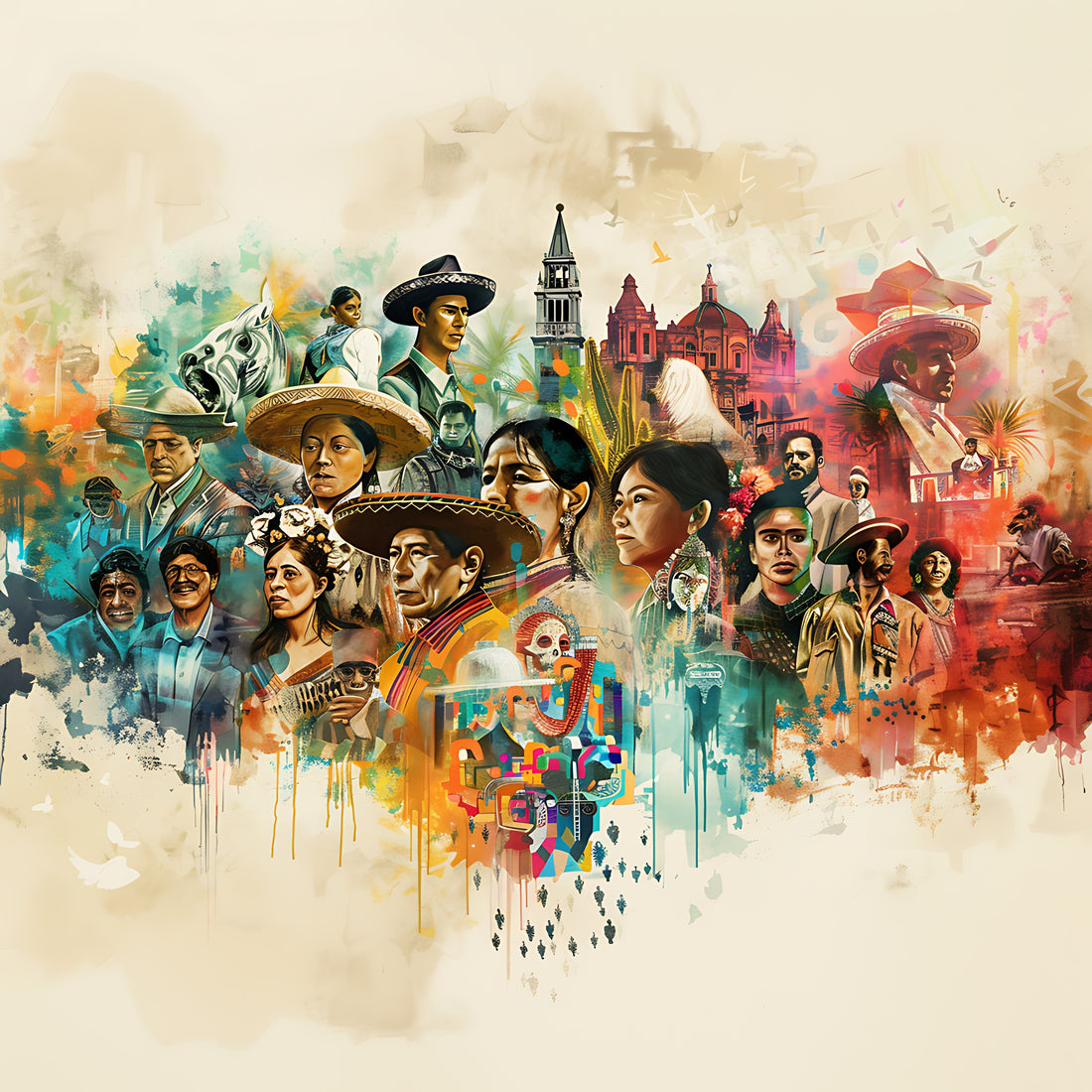 Whispers History Art Portrait